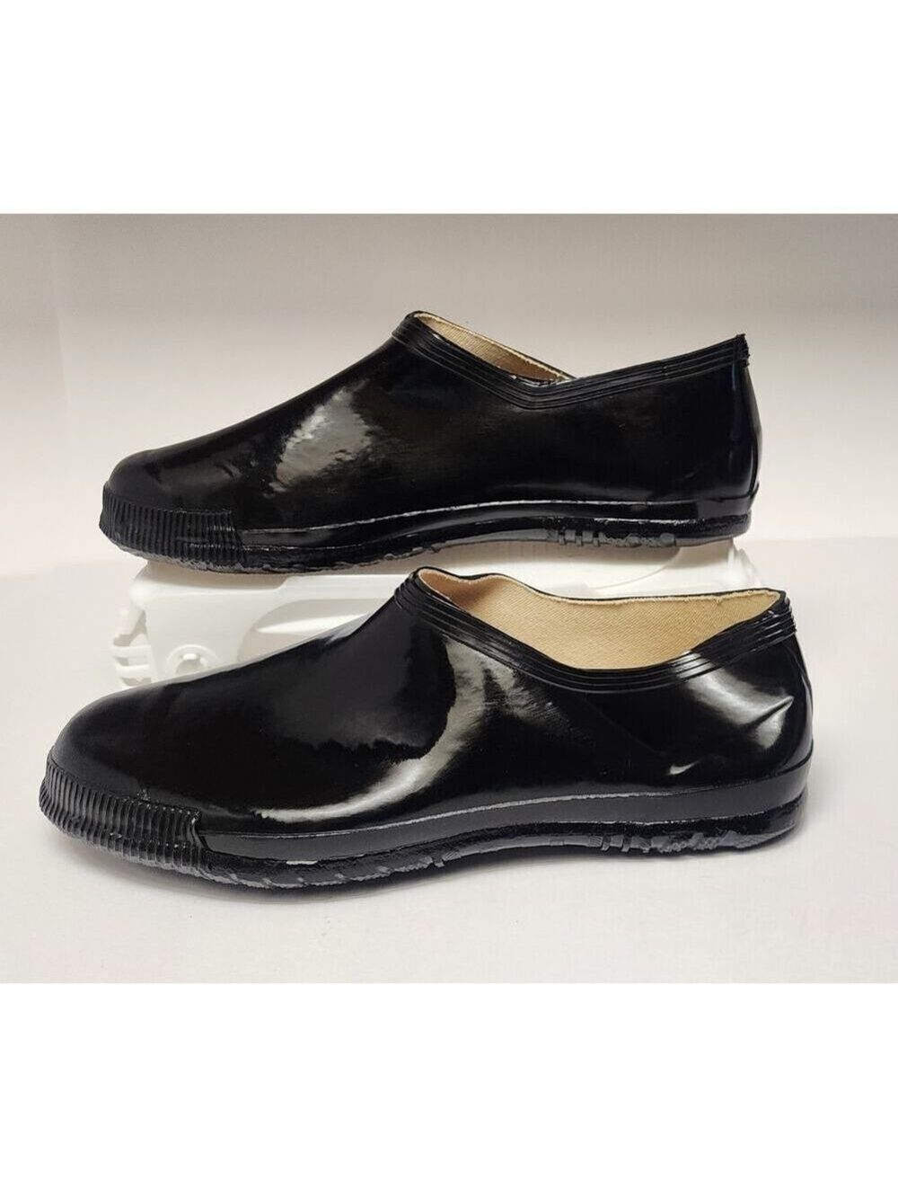 J-work Classic Women's Black Rubber Rain Shoes Size 44/ US 10